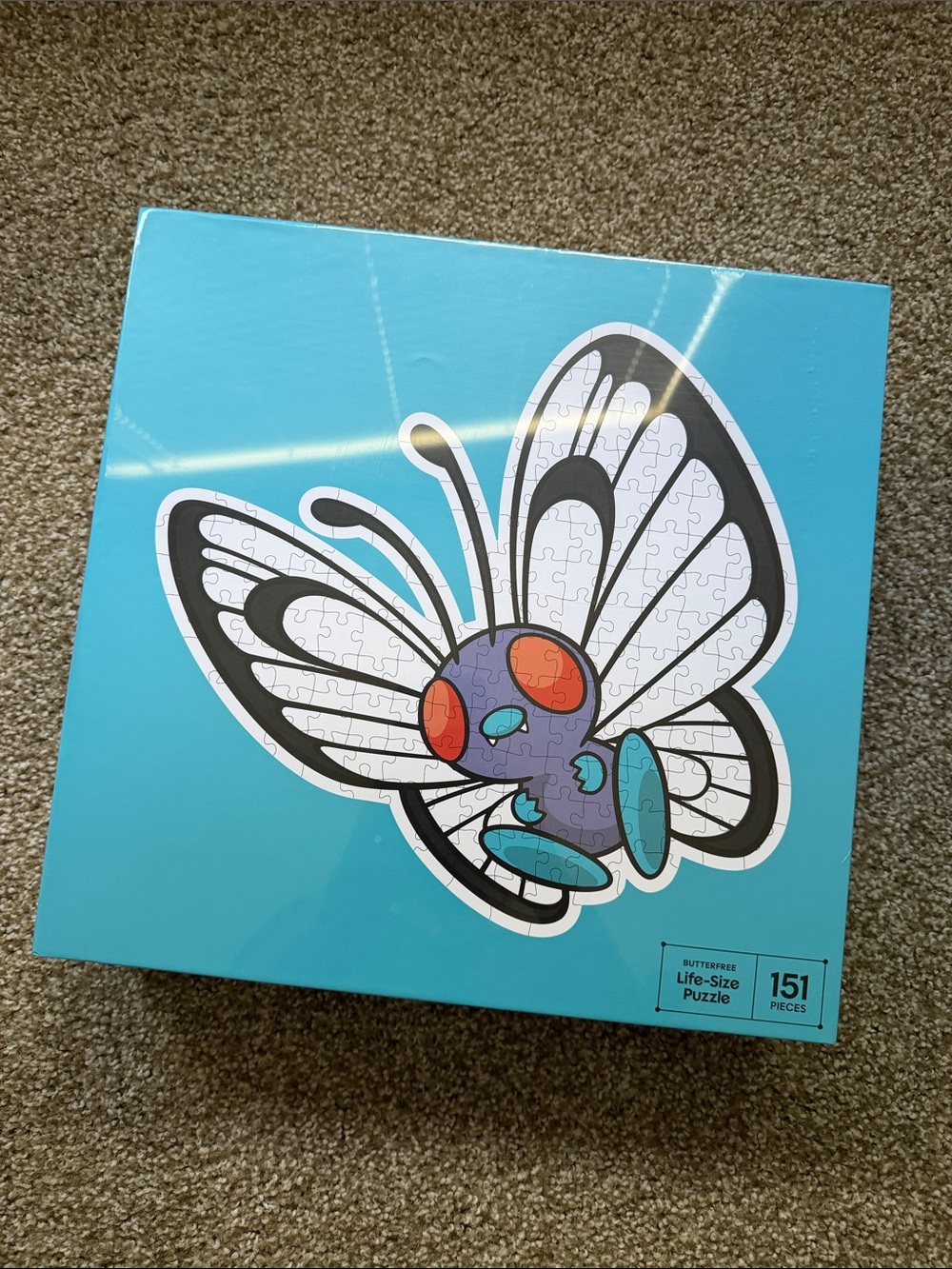 Pokemon X Target 30th Anniversary Butterfree Life Size Puzzle